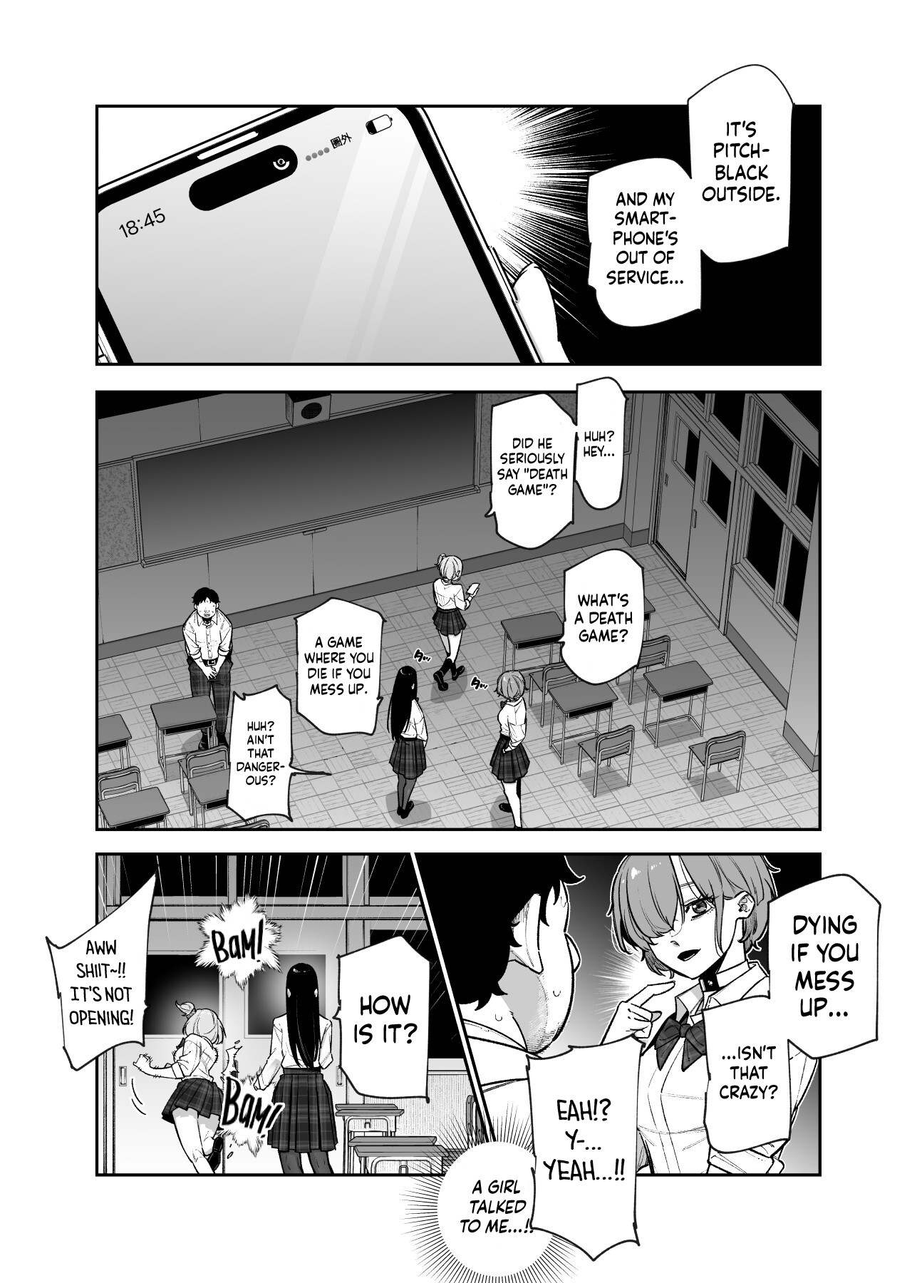 Hentai Manga Comic-We Have No Choice Because We're In A Death Game! EX 1st Period - Don't Act Disgusted, Got It!? Well, It's Not Like I'm Disgusted In The First Place-Read-4